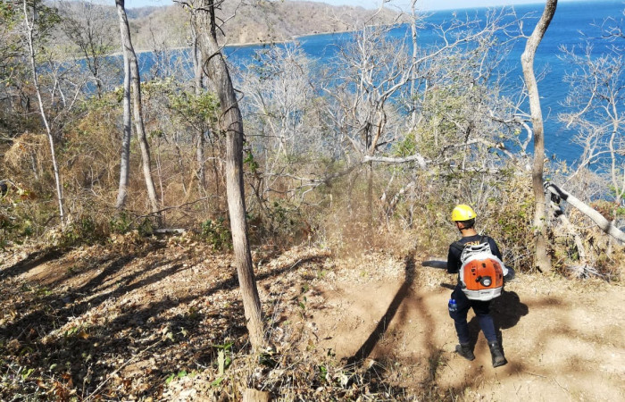 Academia Nacional  de Policías en Murciélago 8 de febrero 2019 Foto: Sergio Cascante