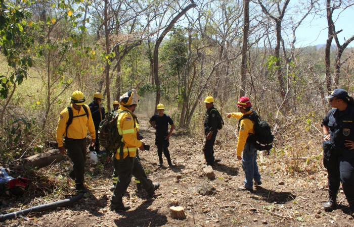 Academia Nacional  de Policías en Murciélago 8 de febrero 2019 Foto: Melissa Espinoza