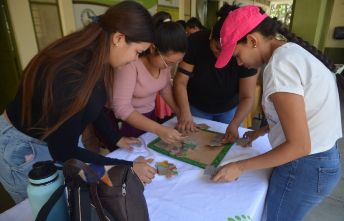 Además de conocer la organización, cada una trabaja en equipo, con padres que representan otros centros educativos.