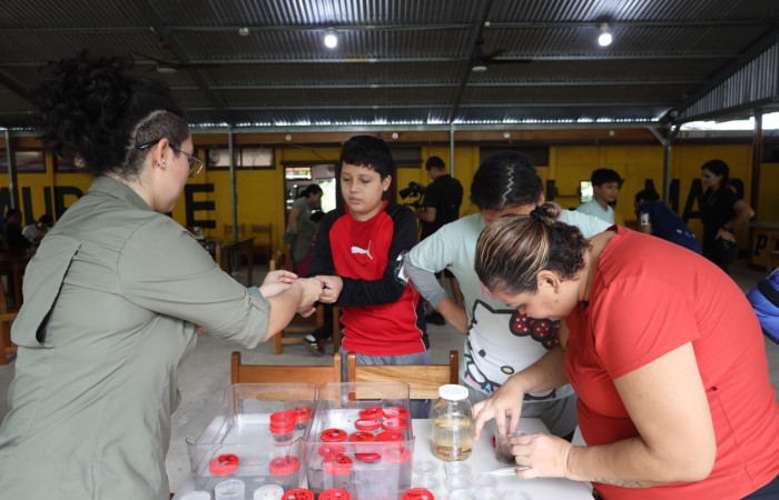 Comunidad de Cuajiniquil, La Cruz.  Fuente: Melissa Espinoza, 2025.
