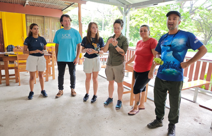 Comunidad de Cuajiniquil, La Cruz.  Fuente: Melissa Espinoza, 2025.