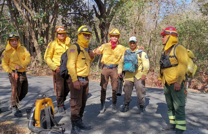 28 marzo 2019  Foto: Programa Manejo del Fuego ACG