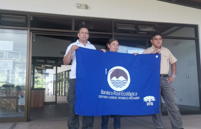 Galardón de Bandera Azul Ecológica para Sector Pailas,
Junio 2019,
Foto: Ronald Navarro