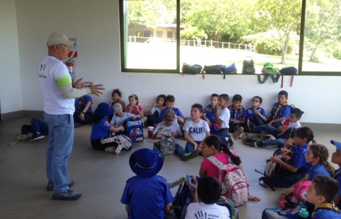 Charla con Scout, Sector Pailas