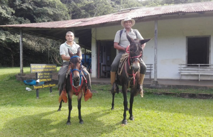 Recorrido de control en Sector Las Delicias por Javier y Humberto