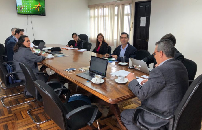 Reunión con autoridades MINAE SINAC, UNESCO, San José, 24 de enero 2018, fotografía: Alejandro Masís