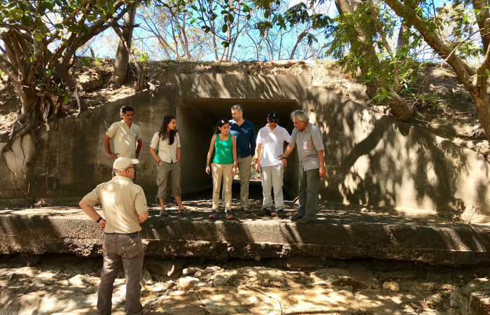 Recorrido de campo en la carretera interamericana con Joel Saenz, Sector Pocosol, 26 de enero 2018, Fotografía: Roger Blanco