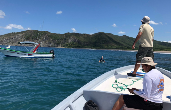 Patrullaje marino  Contraloria General de la República  31 agosto 2019  Foto: Roger Blanco