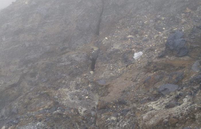 28 de agosto 2019  Foto: Observatorio sismológico y vulcanológico de Arenal y Miravalles (OSIVAM)  Volcán Rincón de la Vieja