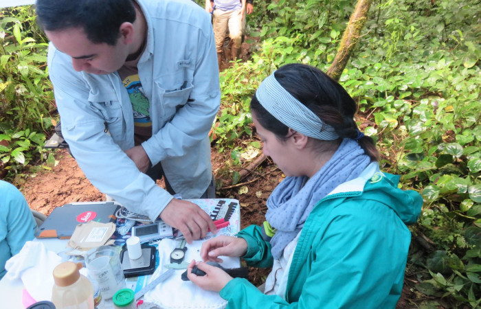 Estación Pitilla, febrero 2018, Fotografía: Eric Palola