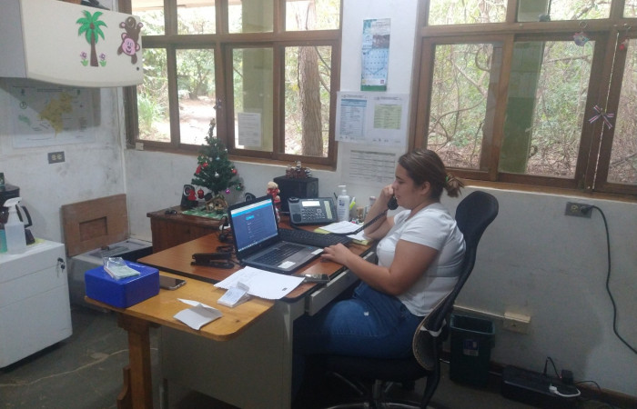 Estudiante UNA-Pérez Zeledón  Foto: Johan Martínez Navarrete