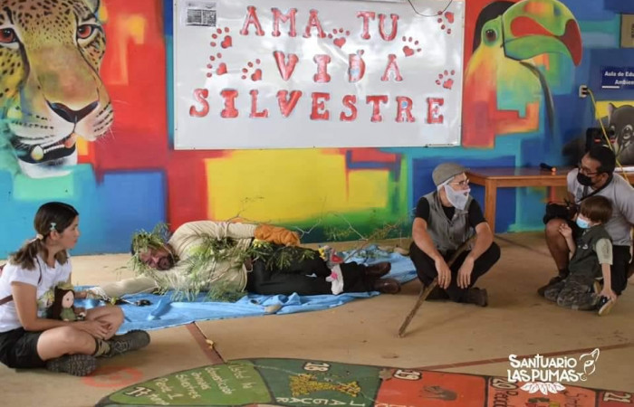 El abuelo narra los problemas que enfrentamos por la perdida de árboles en nuestras comunidades.